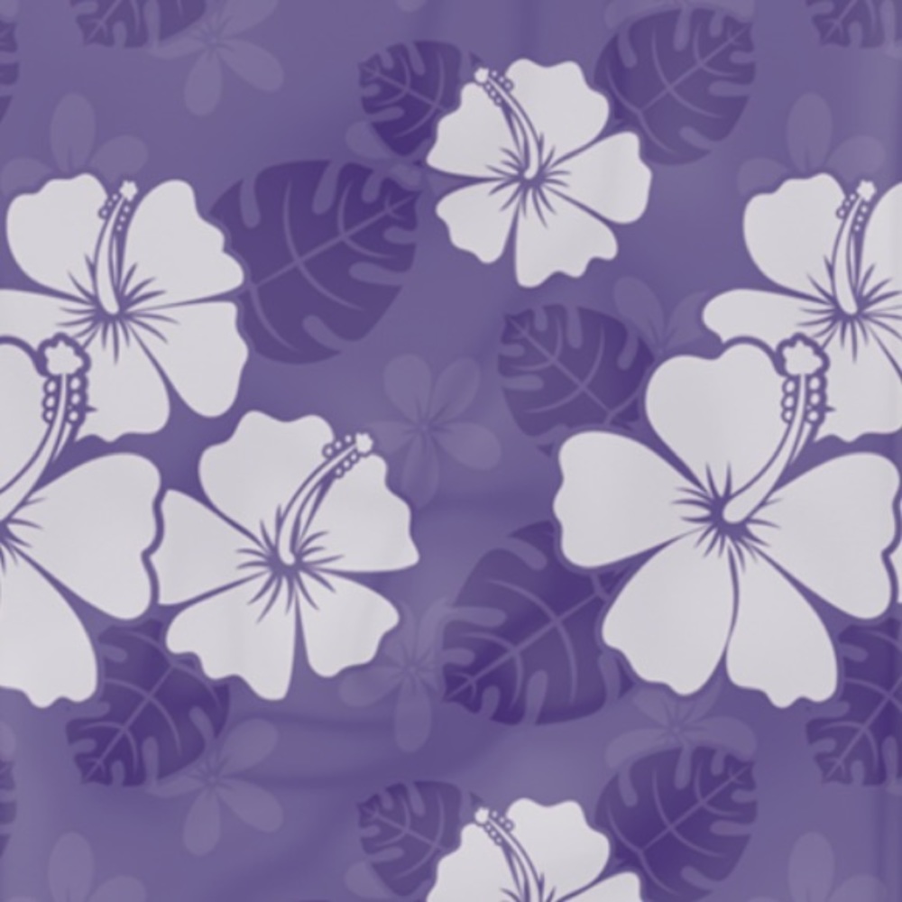 50 10X13 Purple Hibiscus Poly Mailers CLEARANCE - Picture 5 of 7
